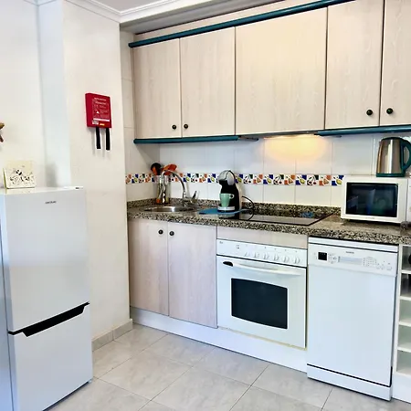 Apartamento 11B TB 2º línea de playa 1 dormitorio y wifi